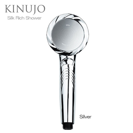 KINUJO Silk Rich Shower キヌージョ リッチ シャワー シルバー/ブラック マイクロバブル ナノバブル