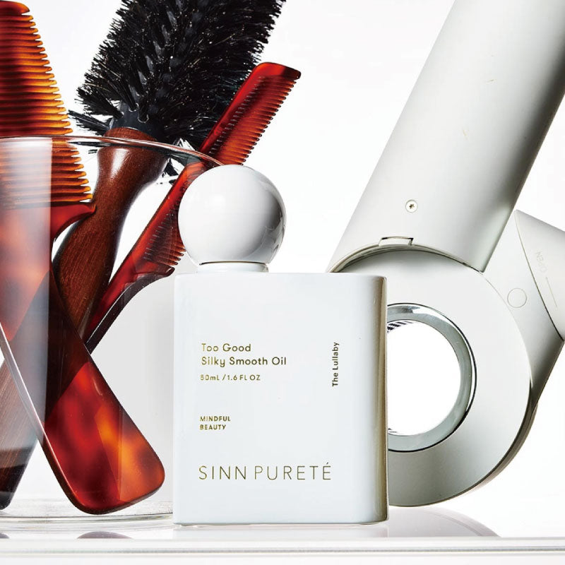 シンピュルテ トゥーグッド シルキースムース オイル The Lullaby/子守唄 50ml SINN PURETE TooGood ヘアオイル 洗い流さないトリートメント サロン マルチベネフィットオイル カラーケア イランイラン ハーバルノート ハーバルフローラル カモミール ゼラニウム